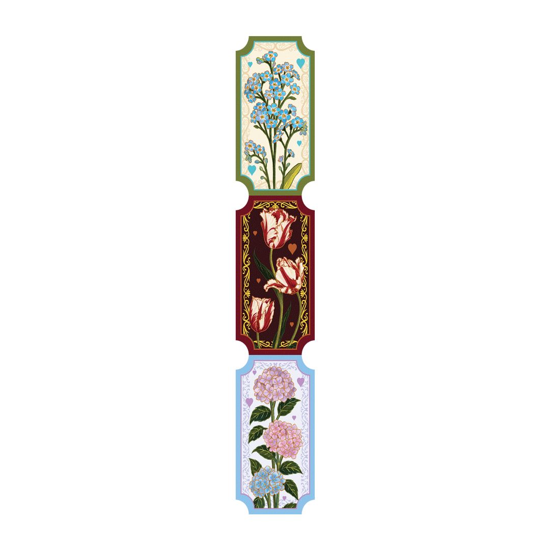 Tall Perennials Ticket Strips Collection