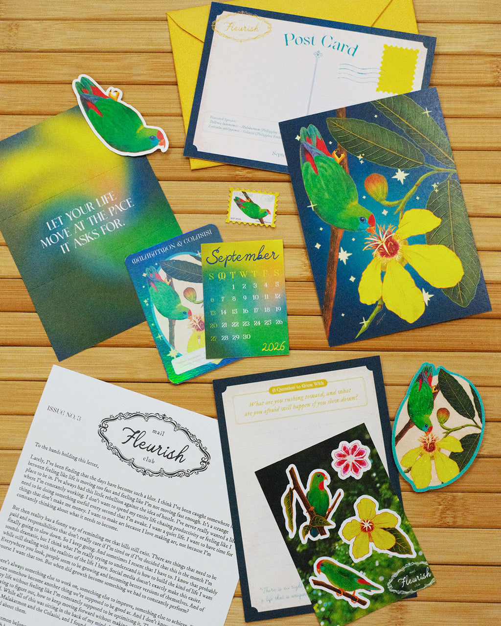 Issue No. 3 - September Fleurish Mail