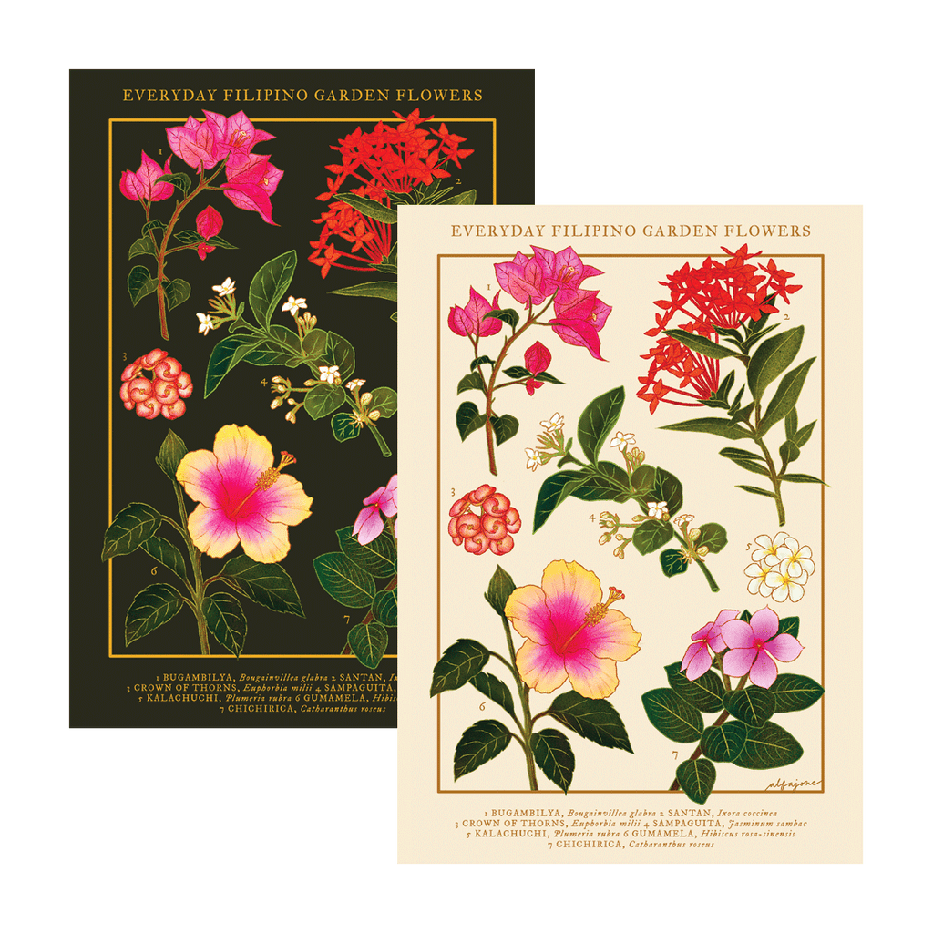 [Pre-Order] Everyday Filipino Garden Flowers A4 Print