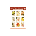 Native Blooms Postage Stamps Journaling Sticker Sheet