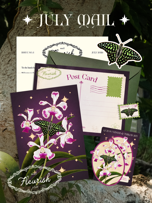 July Fleurish Mail