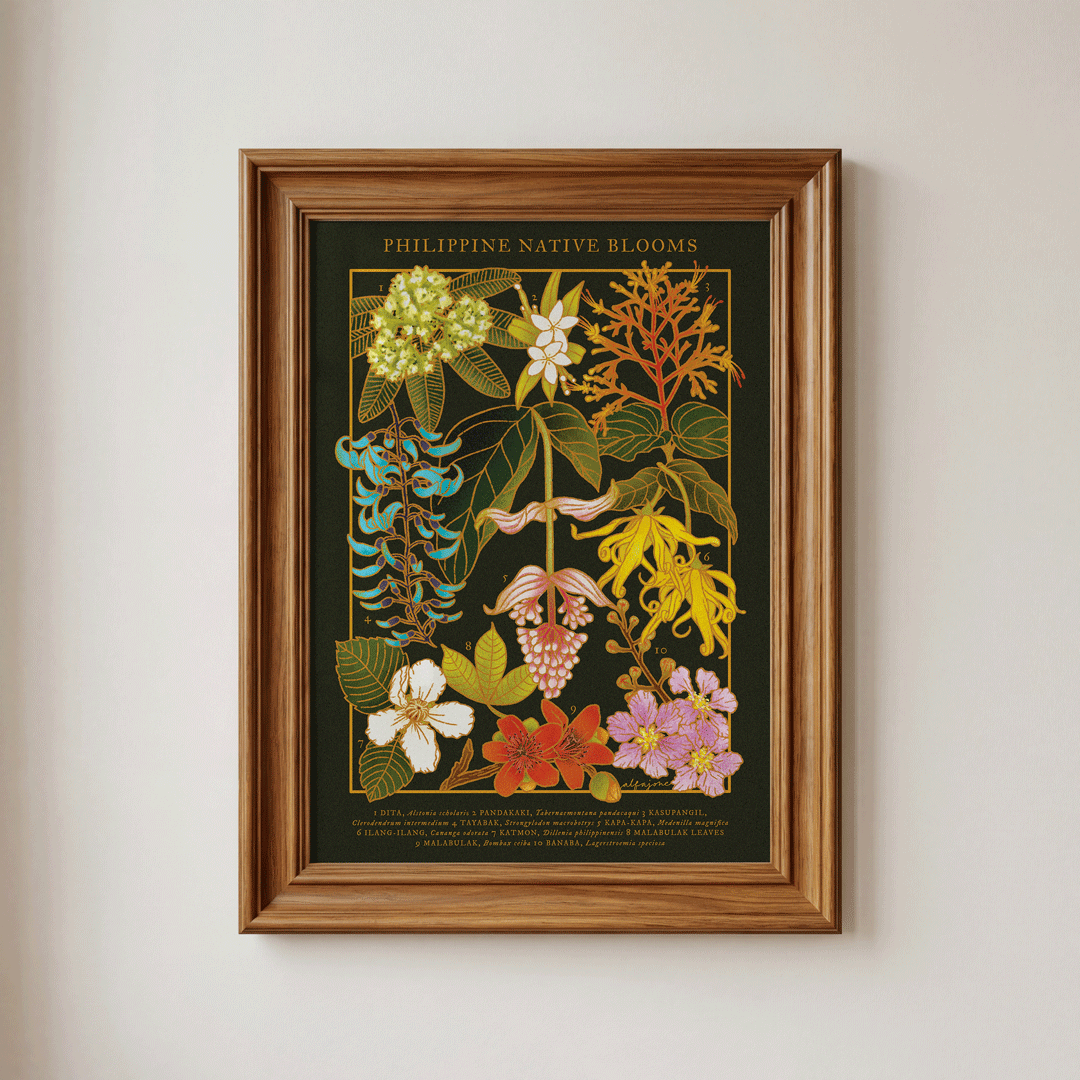 [Pre-Order] Philippine Native Blooms A4 Print