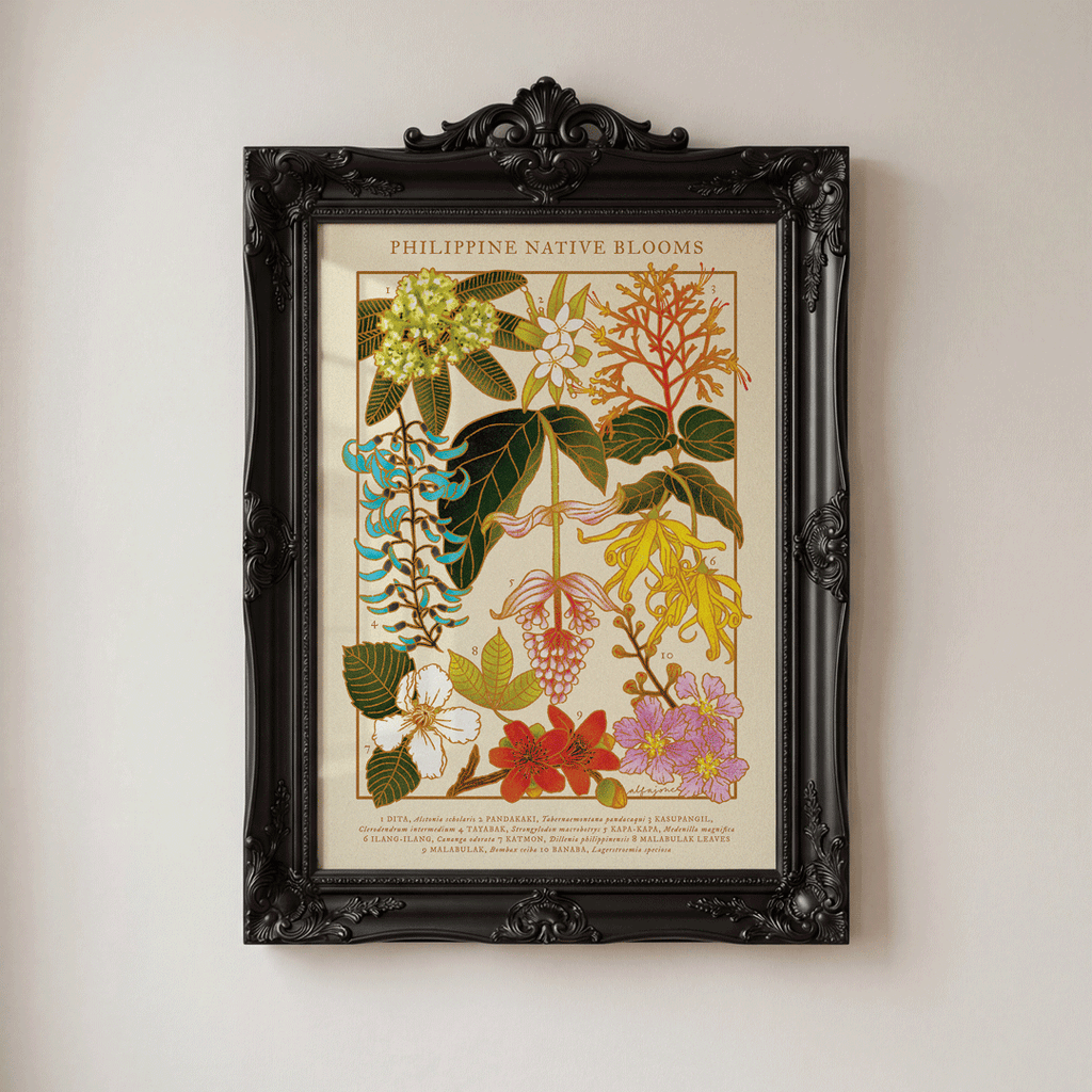 [Pre-Order] Philippine Native Blooms A4 Print