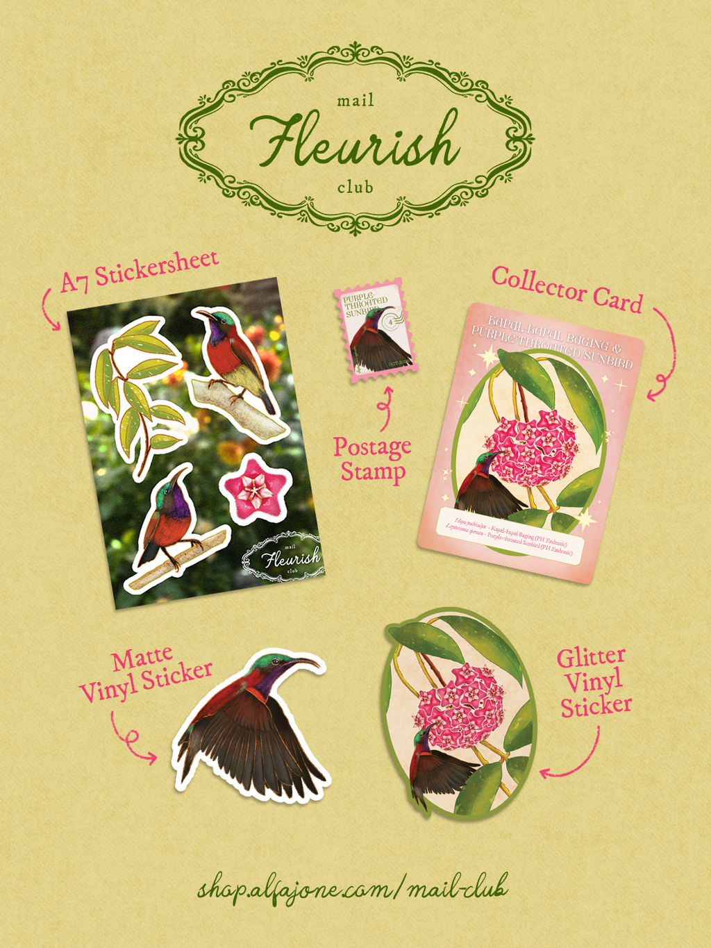 INTL: Fleurish Mail Club