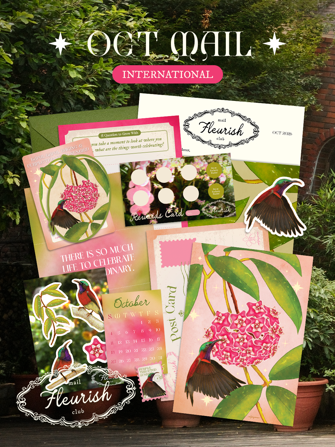 INTL: Fleurish Mail Club