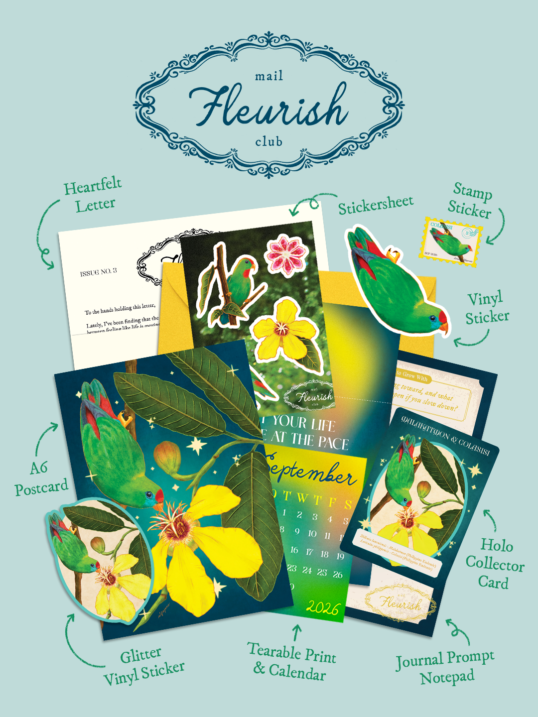Issue No. 3 - September Fleurish Mail