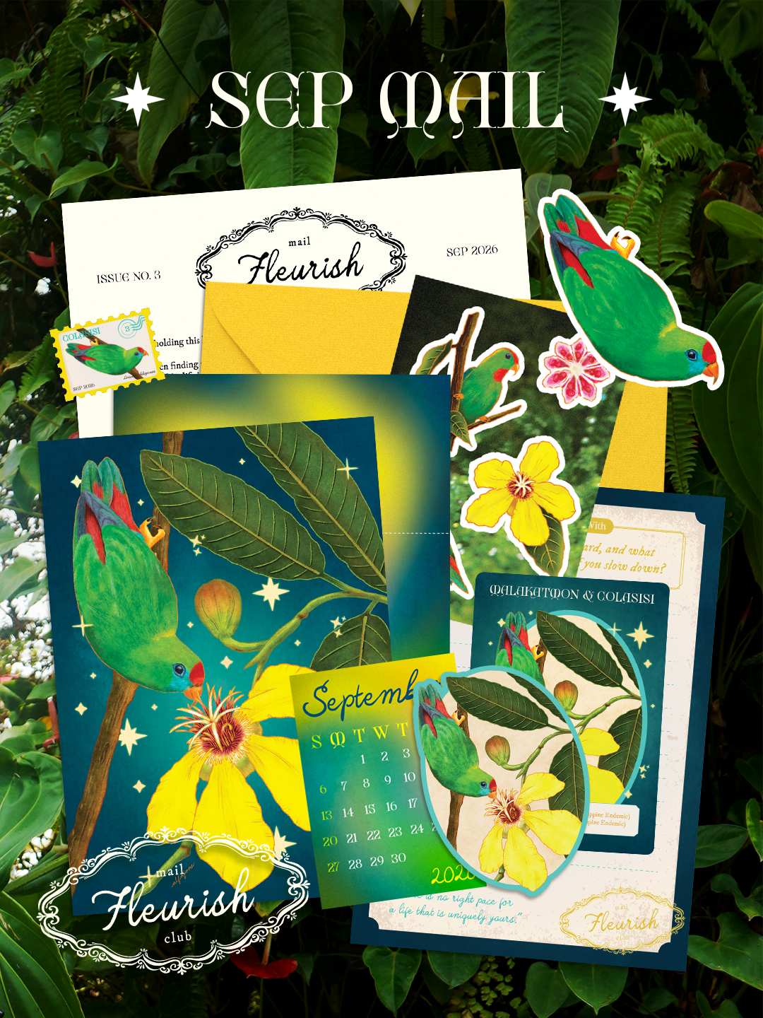 Issue No. 3 - September Fleurish Mail