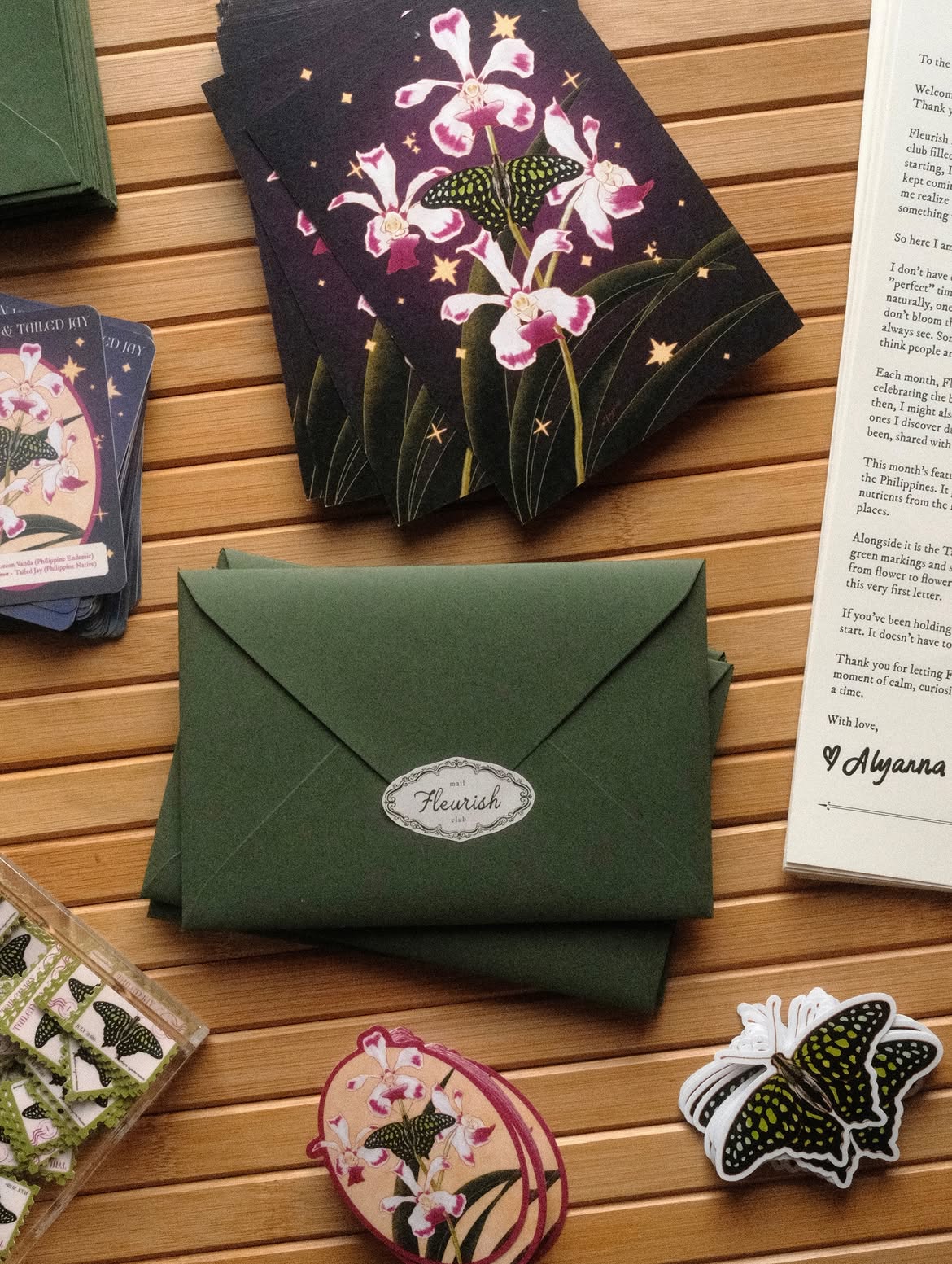 July Fleurish Mail