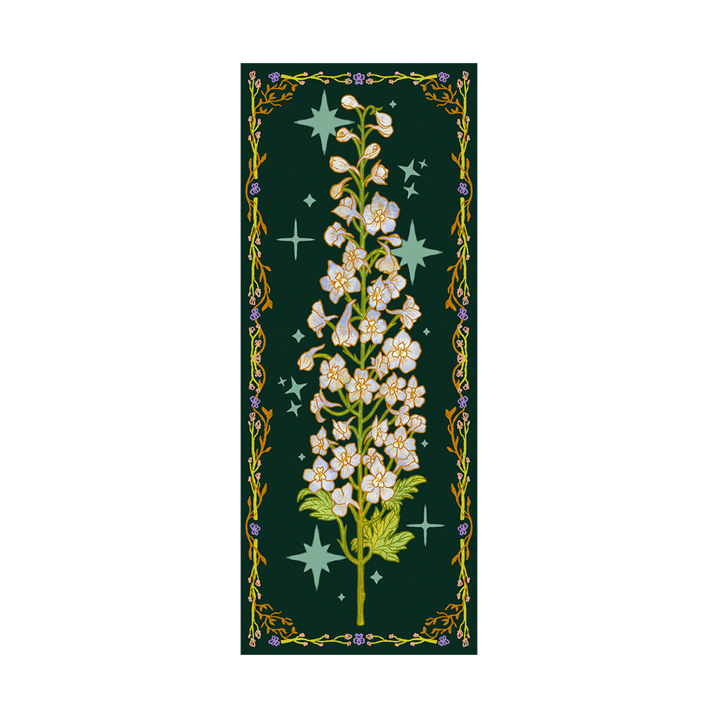 Tall Perennials Foiled Bookmarks Collection I