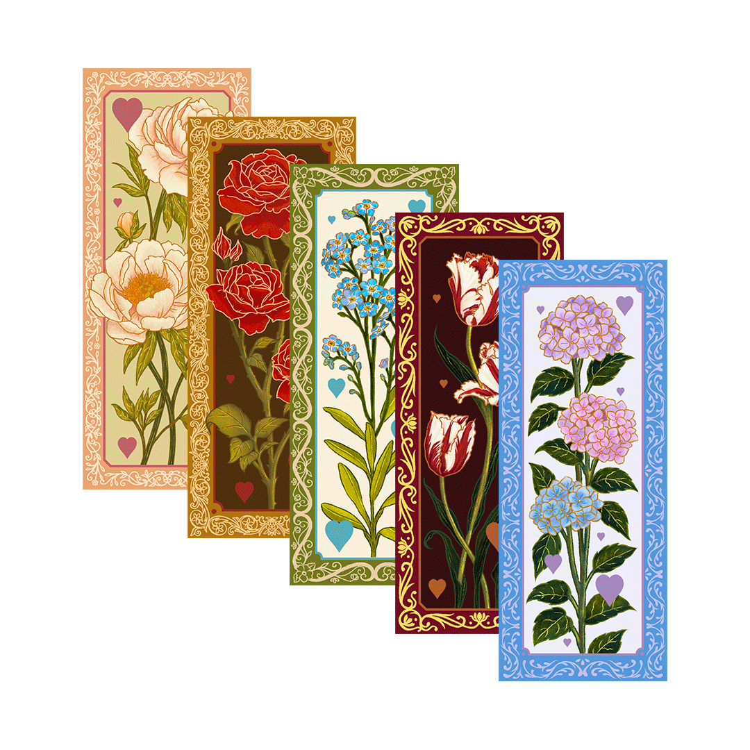 For All the Ways We Say “I Love You” Foiled Bookmarks Collection