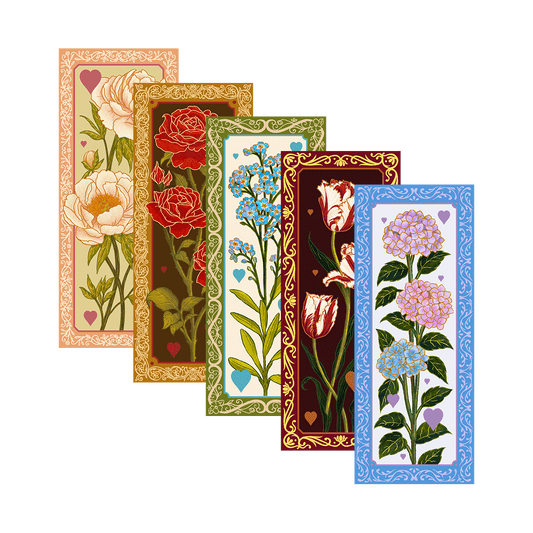 For All the Ways We Say “I Love You” Foiled Bookmarks Collection