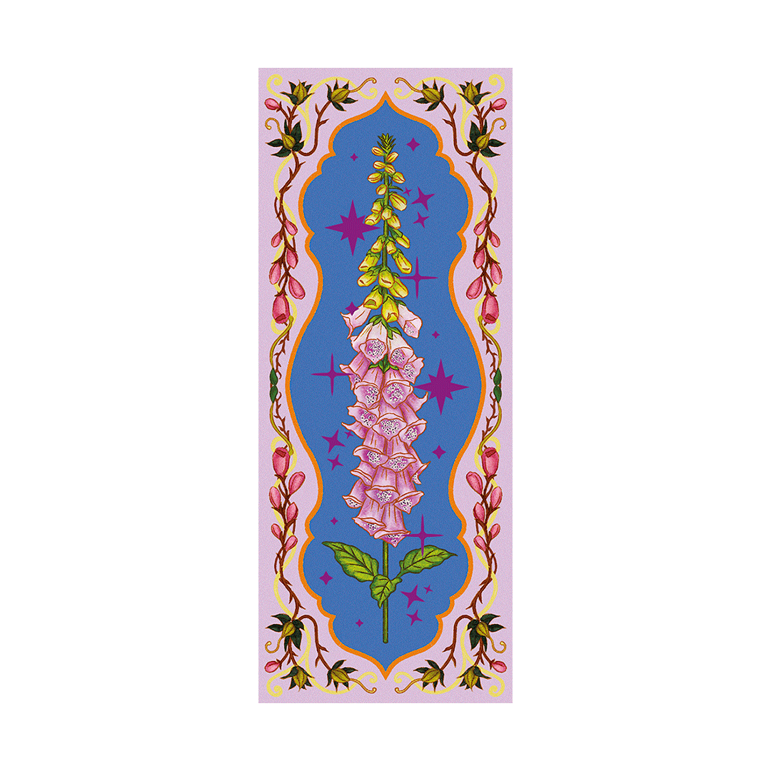 Tall Perennials Foiled Bookmarks Collection II