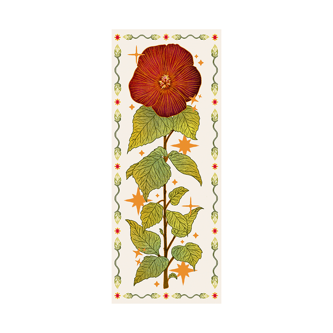 Tall Perennials Foiled Bookmarks Collection I