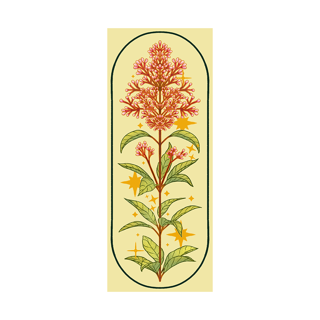 Tall Perennials Foiled Bookmarks Collection I