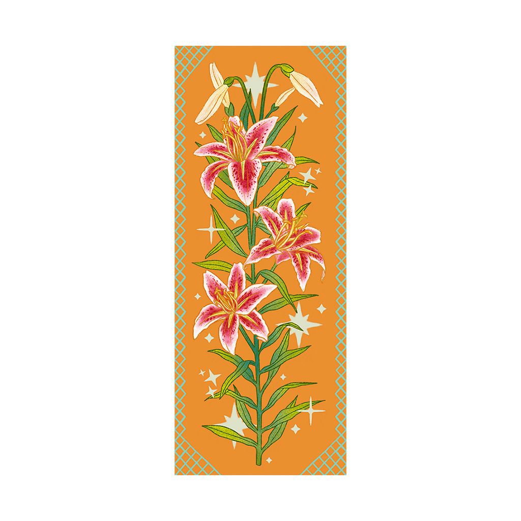 Tall Perennials Foiled Bookmarks Collection I