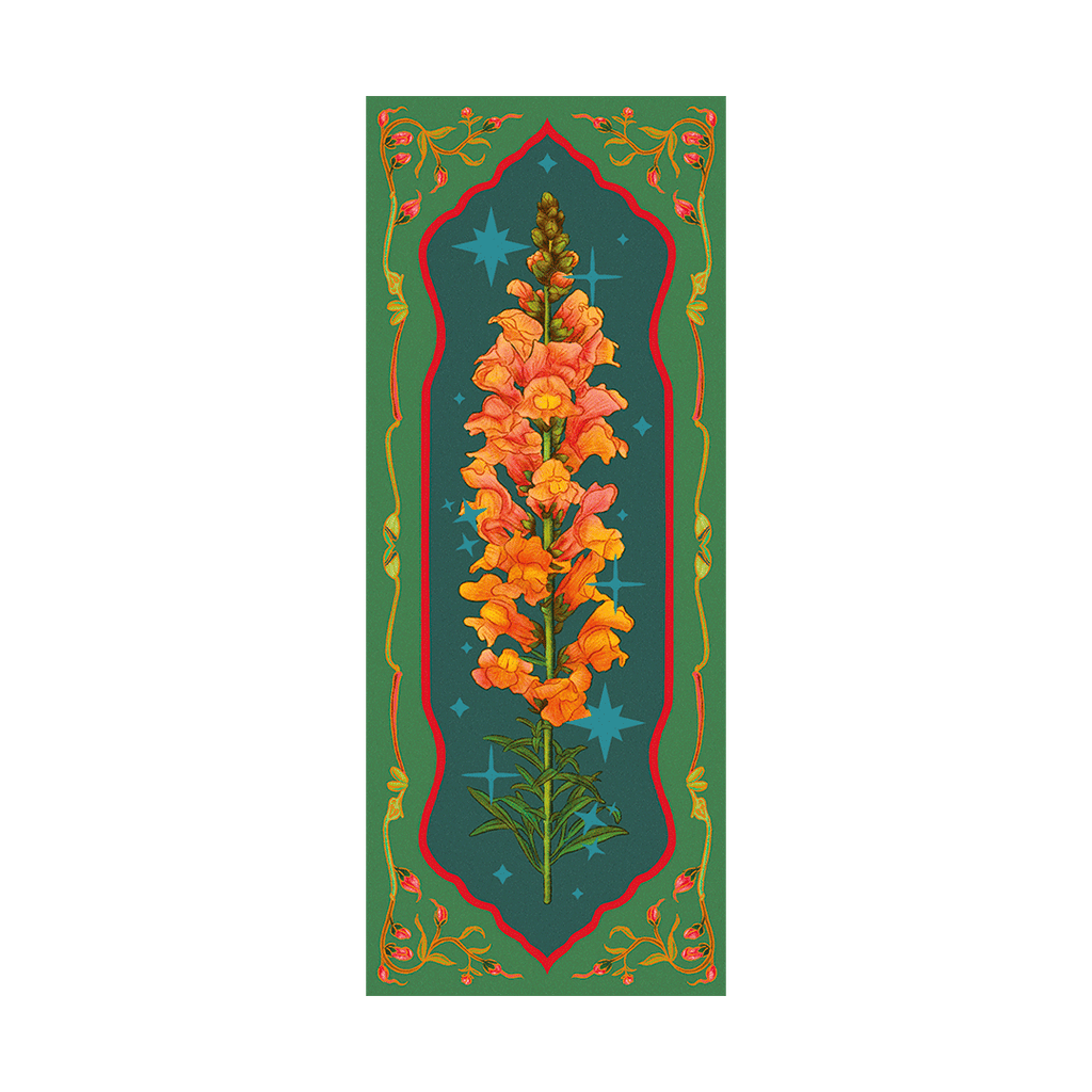 Tall Perennials Foiled Bookmarks Collection II