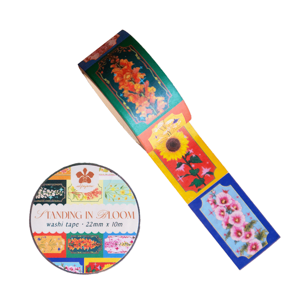 Standing in Bloom Washi Tape