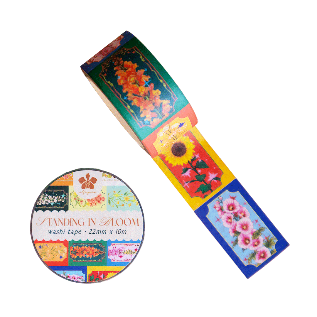 Standing in Bloom Washi Tape