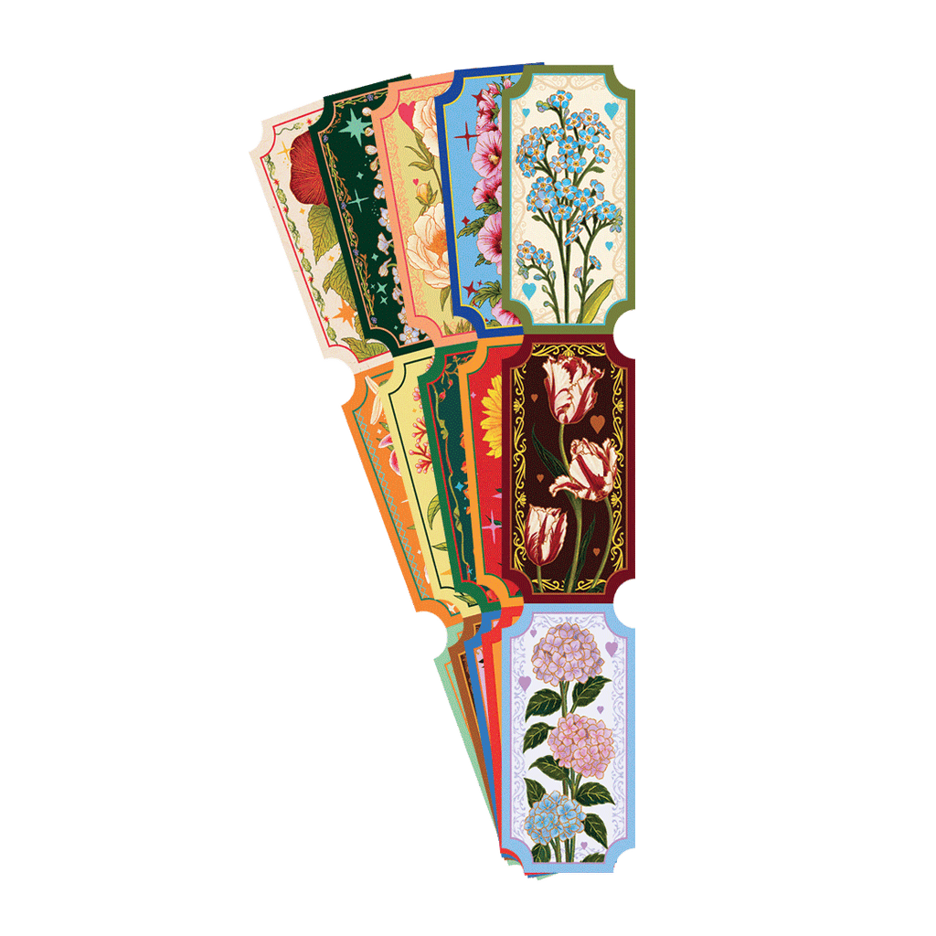 Tall Perennials Ticket Strips Collection