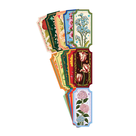 Tall Perennials Ticket Strips Collection