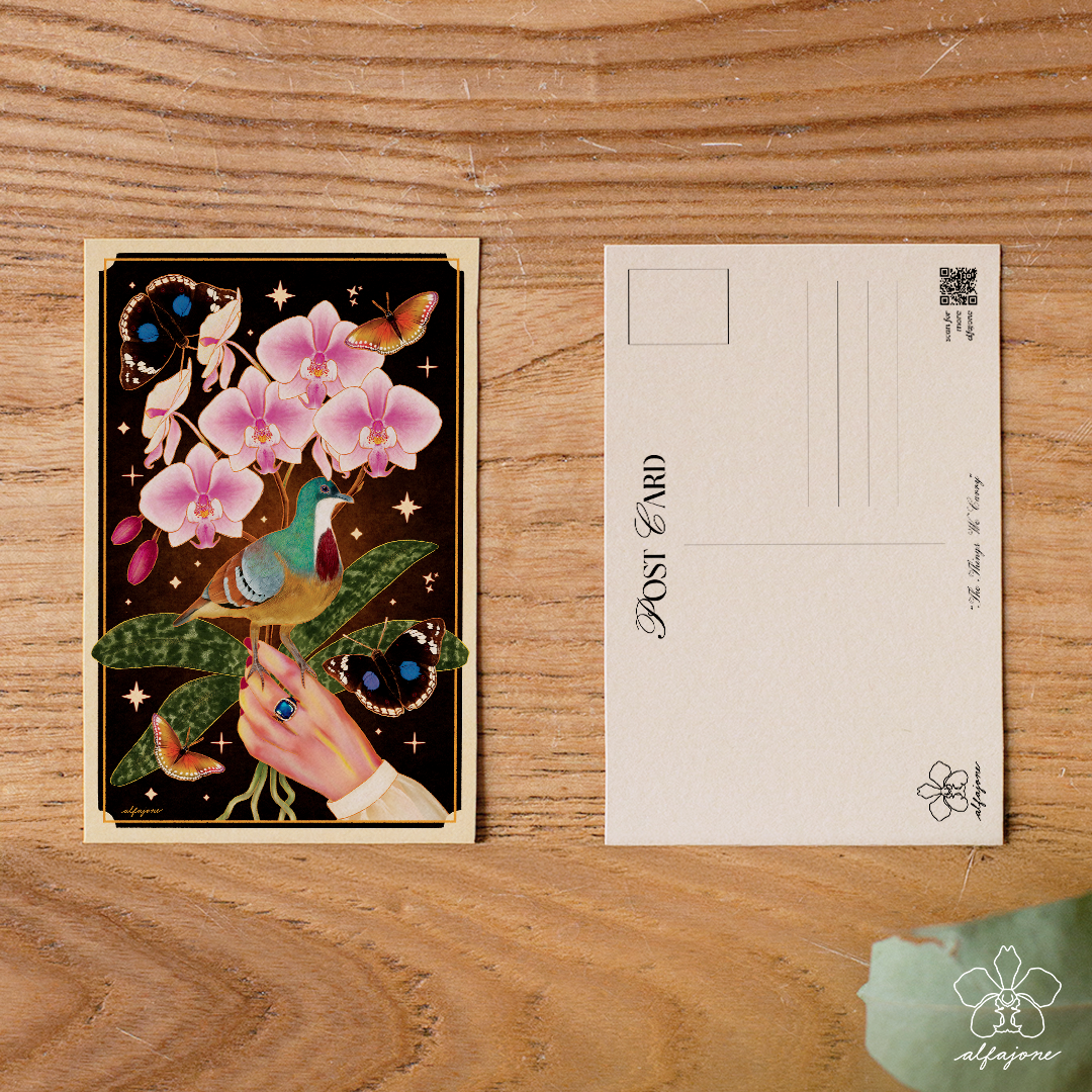 The Things We Carry - Philippine Nature Art Postcard