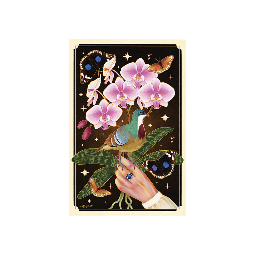 The Things We Carry - Philippine Nature Art Postcard
